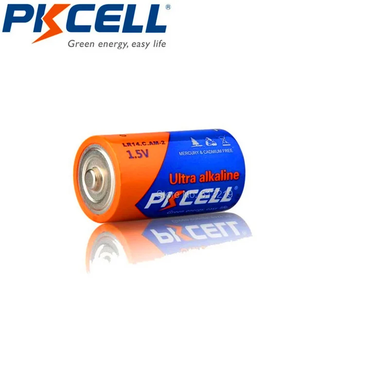6Pcs C size LR14 AM2 alkaline battery for Digital camera, MP3, Walkman, Electronic toys