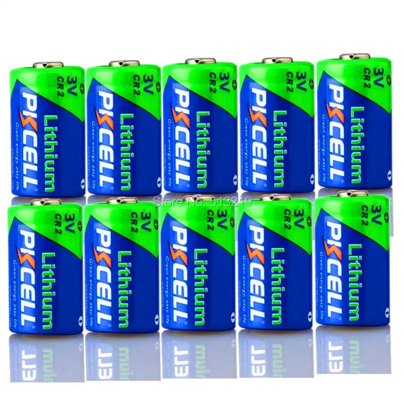 10PCS 3v 850mah Lithium Battery for Camera Medical Equipment Lamp Radio