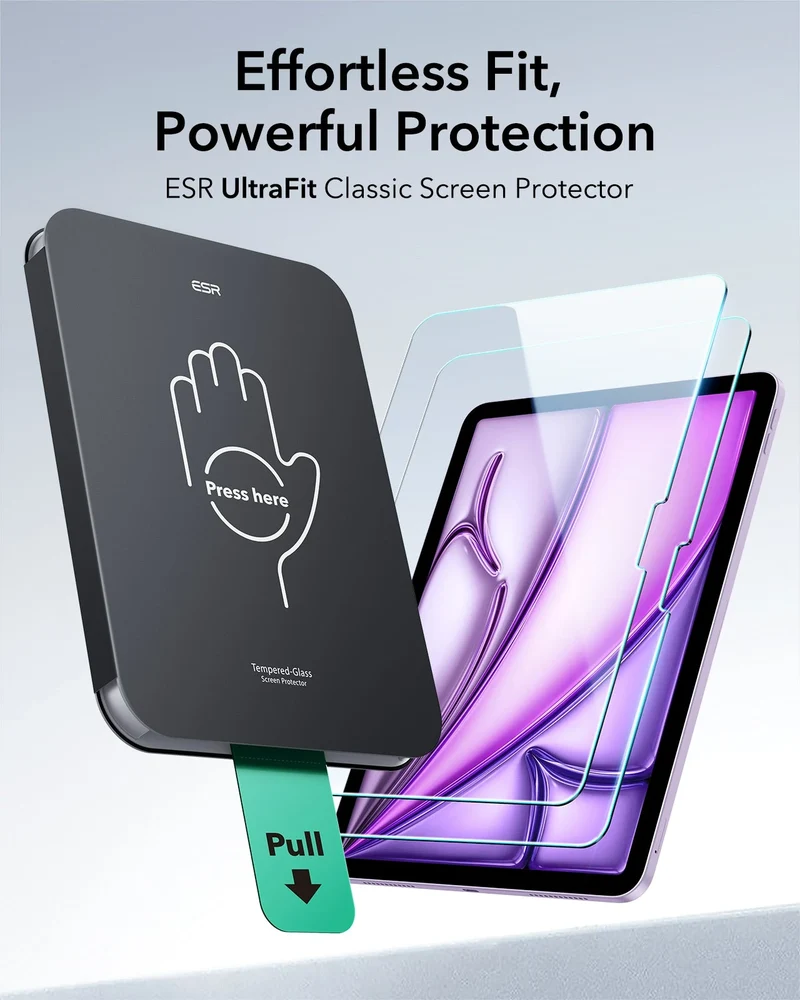 iPad Air 13" (M4) 2026 UltraFit Classic Screen Protector - 2 Pack