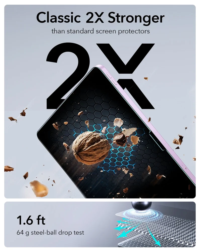 iPad Air 13" (M4) 2026 UltraFit Classic Screen Protector - 2 Pack