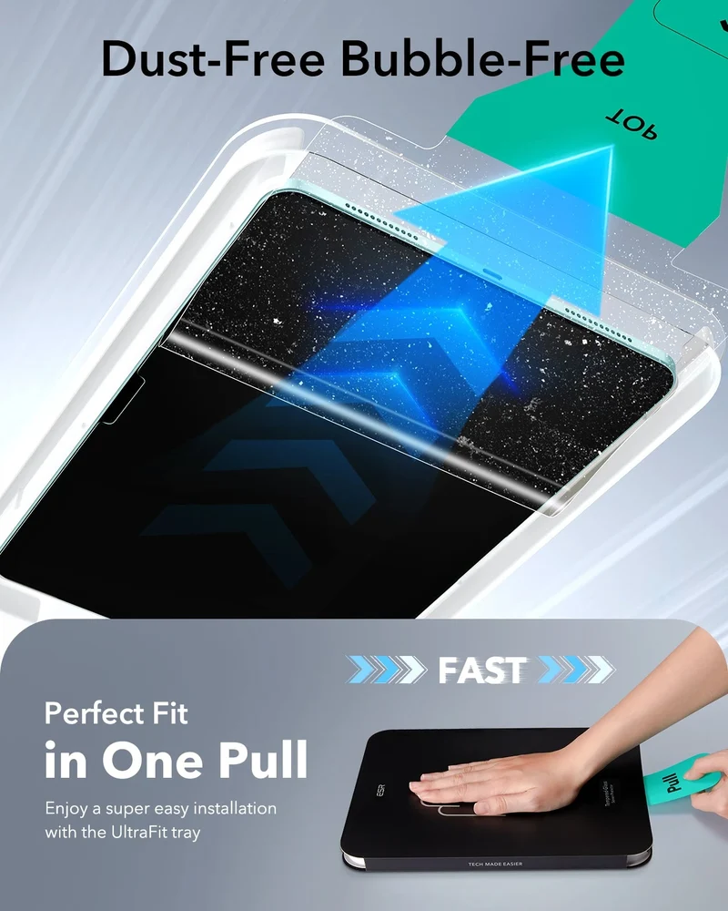 iPad Air 11" (M4) 2026 UltraFit Classic Screen Protector - 2 Pack