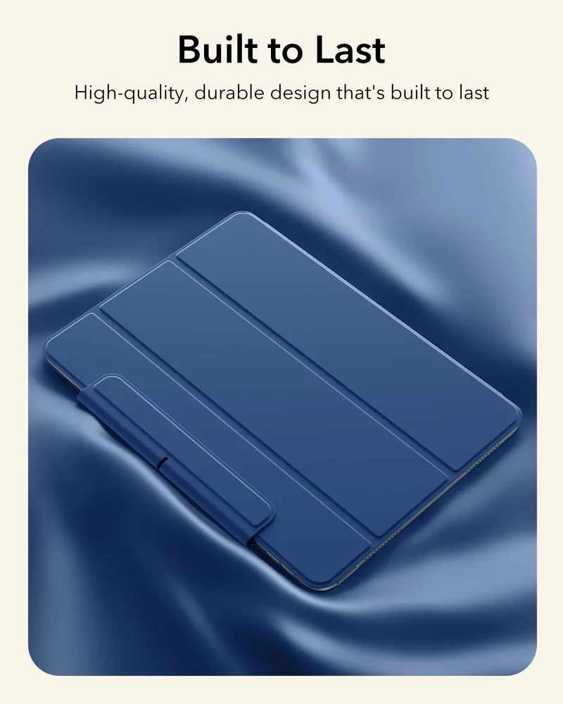 iPad Air 13" (M4) 2026 Rebound Magnetic Case - Navy Blue