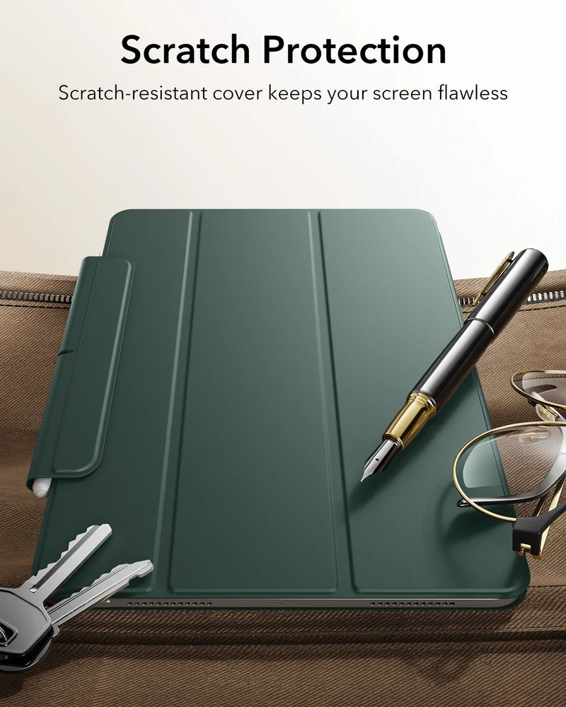 iPad Air 13" (M4) 2026 Rebound Magnetic Case - Green
