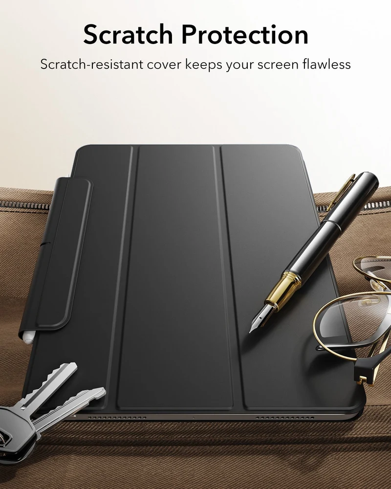 iPad Air 13" (M4) 2026 Rebound Magnetic Case - Black