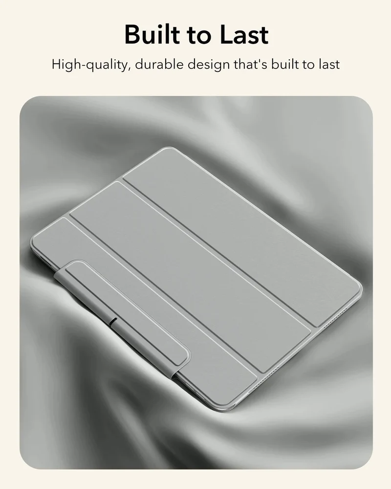iPad Air 11" (M4) 2026 Rebound Magnetic Case - Grey