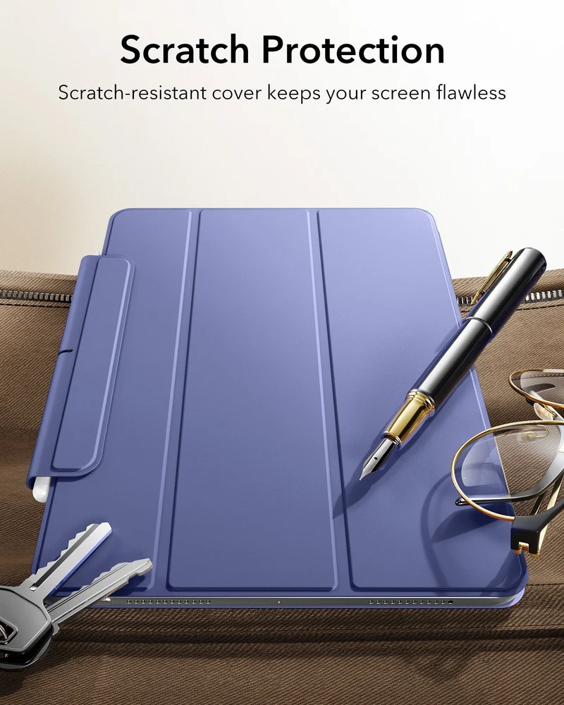 iPad Air 11" (M4) 2026 Rebound Magnetic Case - Purple