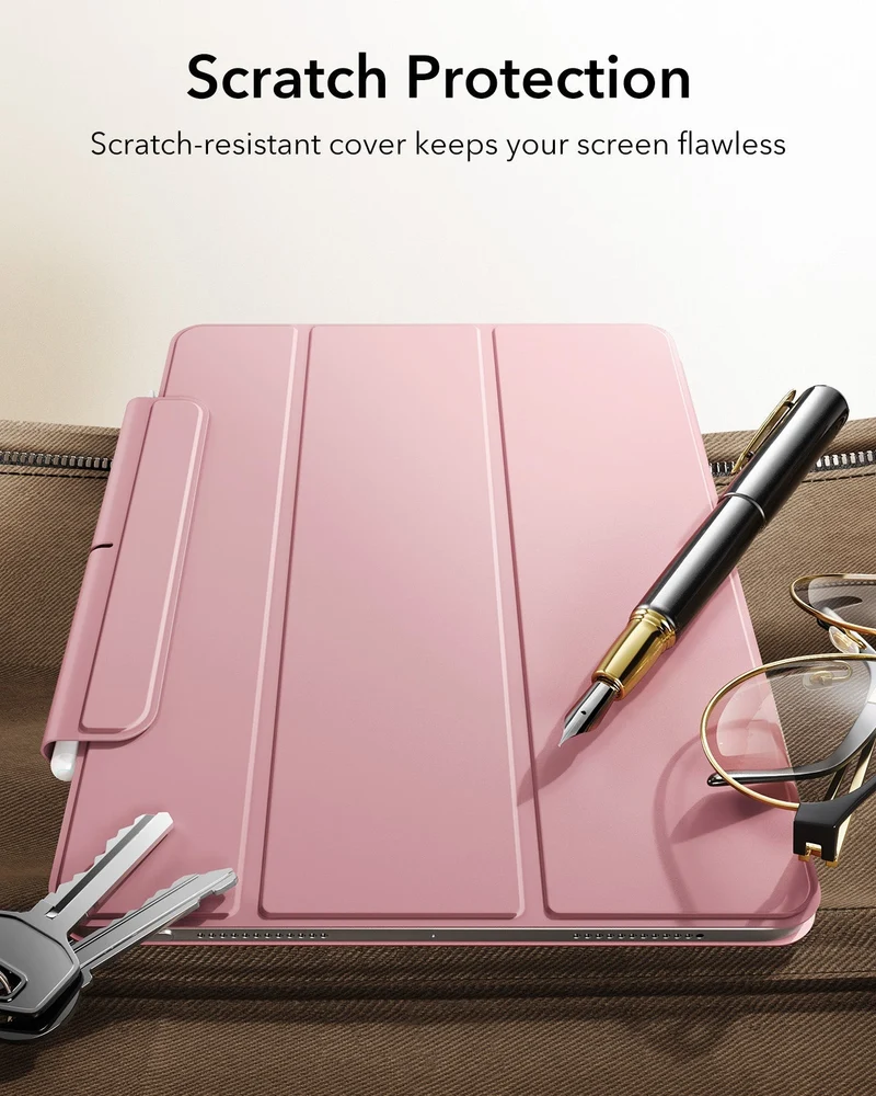 iPad Air 11" (M4) 2026 Rebound Magnetic Case - Pink