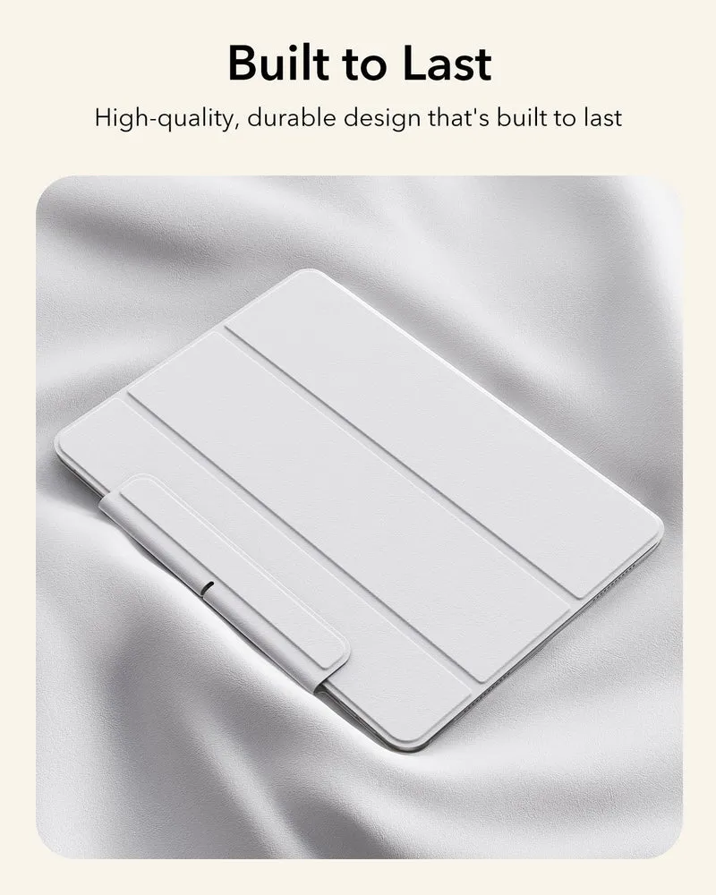 iPad Air 11" (M4) 2026 Rebound Magnetic Case - Brilliant White