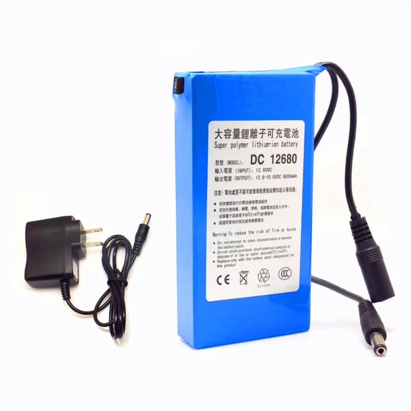 12680 6800 mAh 12 V battery for radio transmitter CCTV camera