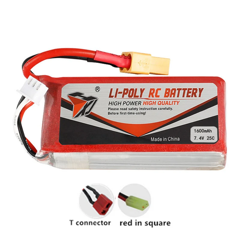 7.4v 1600mAh 903462 li-polymer battery for WLtoys V913 L959 L202 Yi TY923 HJ817