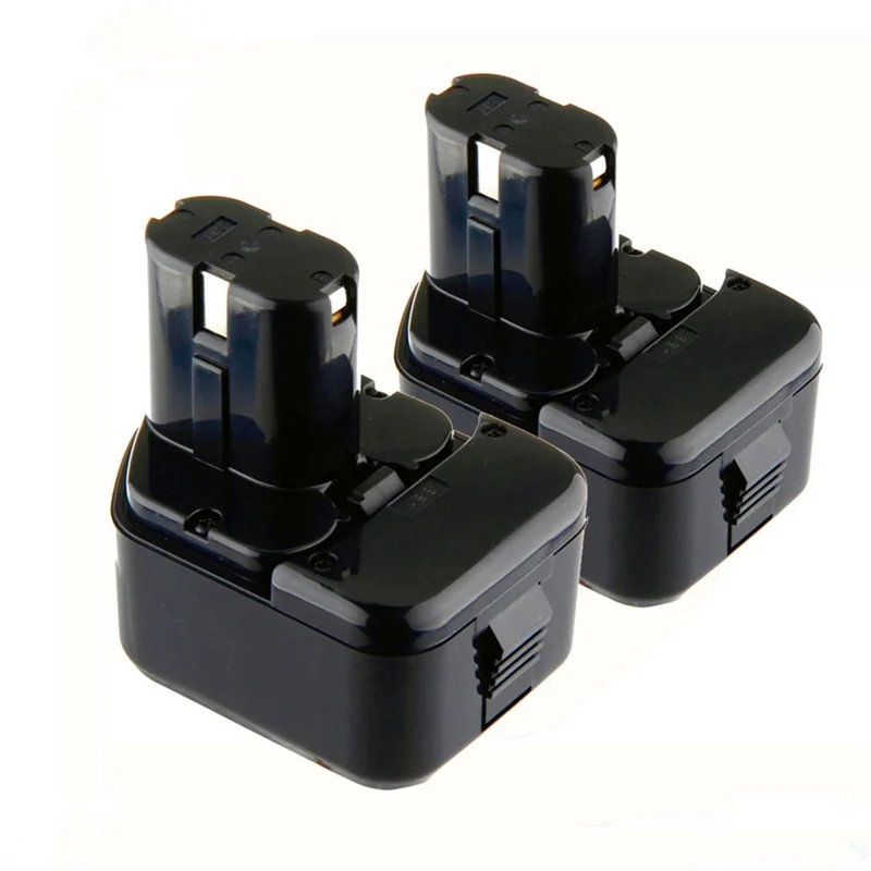 2 pieces 12V 3.0Ah Ni MH batteries for Hitachi CD 4D, CL 13D, DB 12DM2, DH 15D2