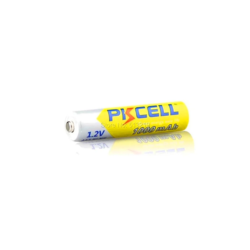 6 pieces 1.2 V 1000mAh AAA rechargeable Ni-Mh batteries