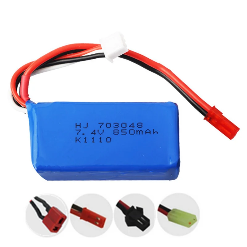 7.4v 850mAh 703048 li-polymer battery for V912 RC Quadcopter UDI U829X Remote Controlled Aircraft