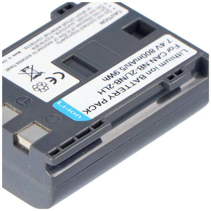 7.4v 800mah Battery for Canon DC301, DC310, DC320, DC330