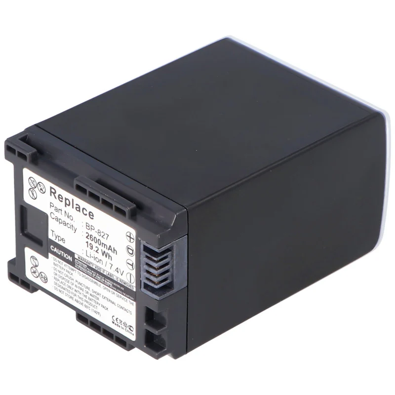 7.4v 2400mahfor Canon BP-819, BP-819 B, BP-819 S