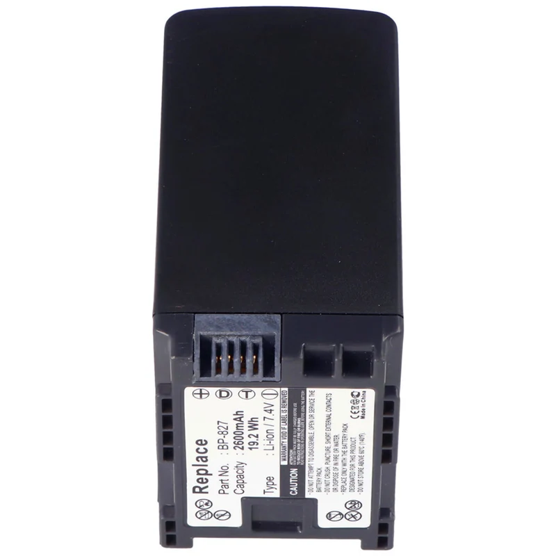 7.4v 2400mahfor Canon BP-819, BP-819 B, BP-819 S