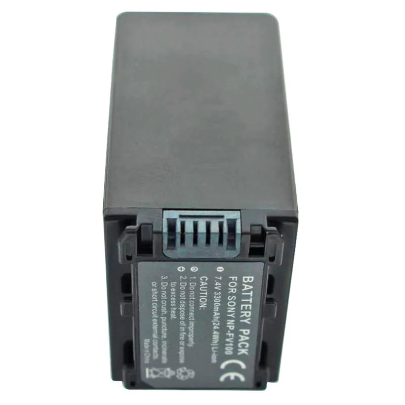 7.4v 3000mah battery for Sony NP-FV100, Sony NP-FV90, Sony NP-FV70, NP-FV30, Sony NP-FV50
