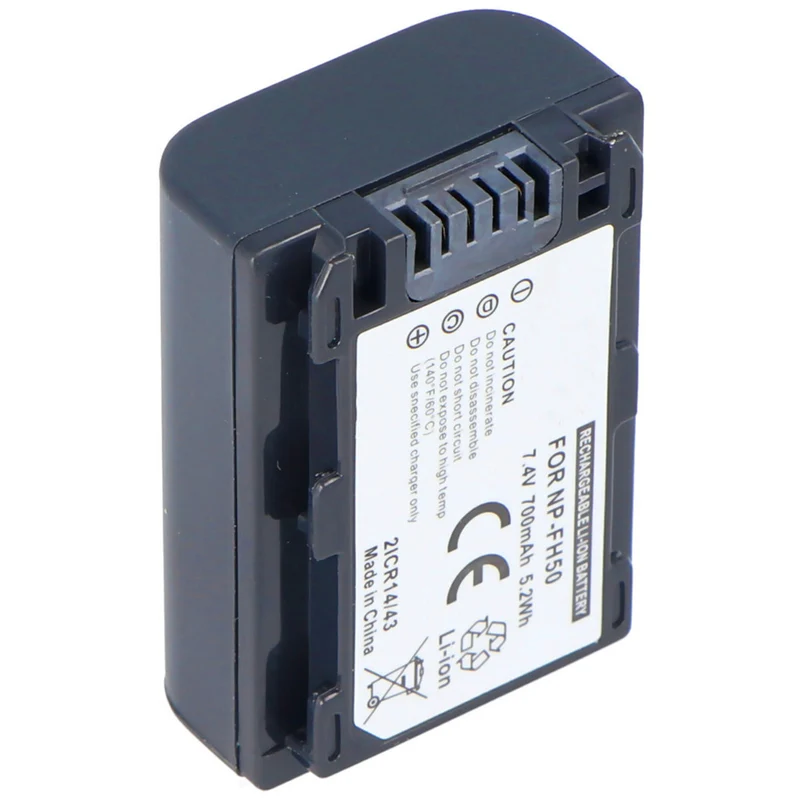 7.4v 700mah battery for Sony DSLR Alpha 230, Alpha 330, Sony HDR-TG3E