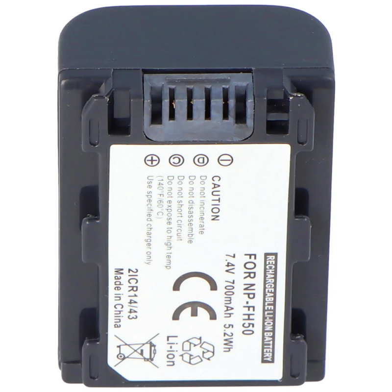 7.4v 700mah battery for Sony DSLR Alpha 230, Alpha 330, Sony HDR-TG3E