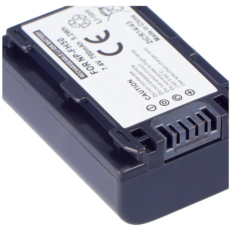7.4v 700mah battery for Sony DSLR Alpha 230, Alpha 330, Sony HDR-TG3E