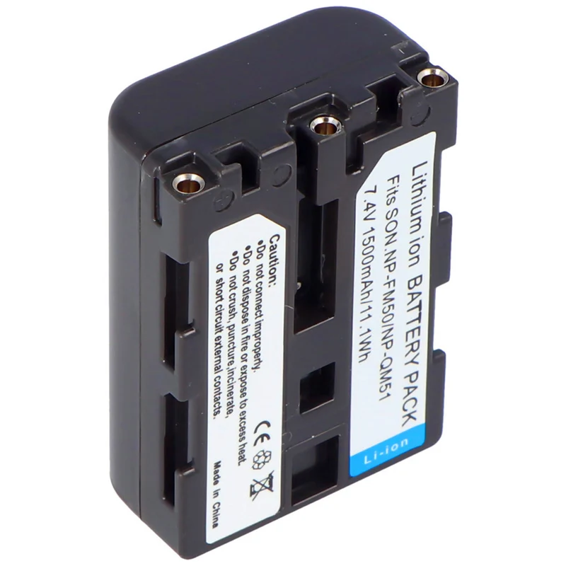 7.2v 1300mah battery for Sony NP-FM30, Sony NP-FM50, Sony NP-FM51