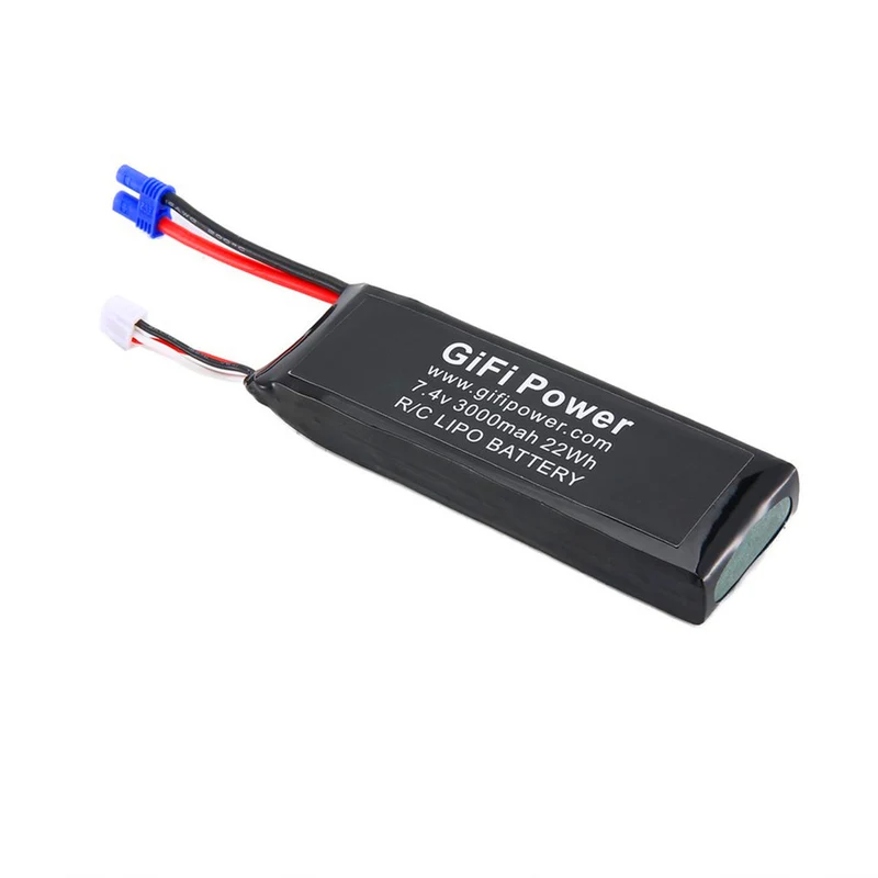 7.4V 3000 mAh Upgraded Lipo Battery for Hubsan H501S Drone
