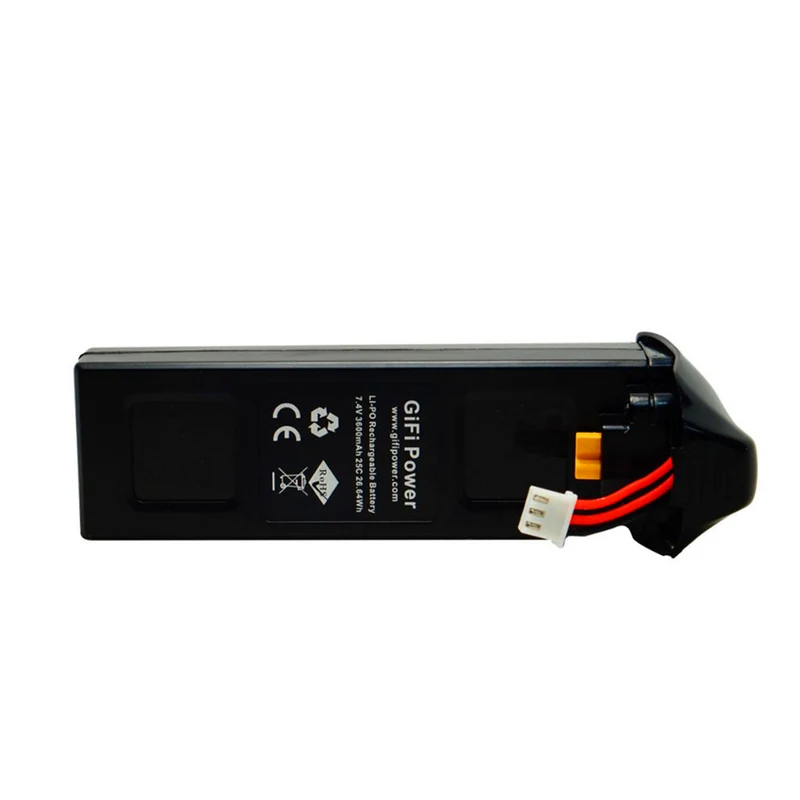 7.4V 3600mah LiPo Battery For MJX B2C B2W RC Drone