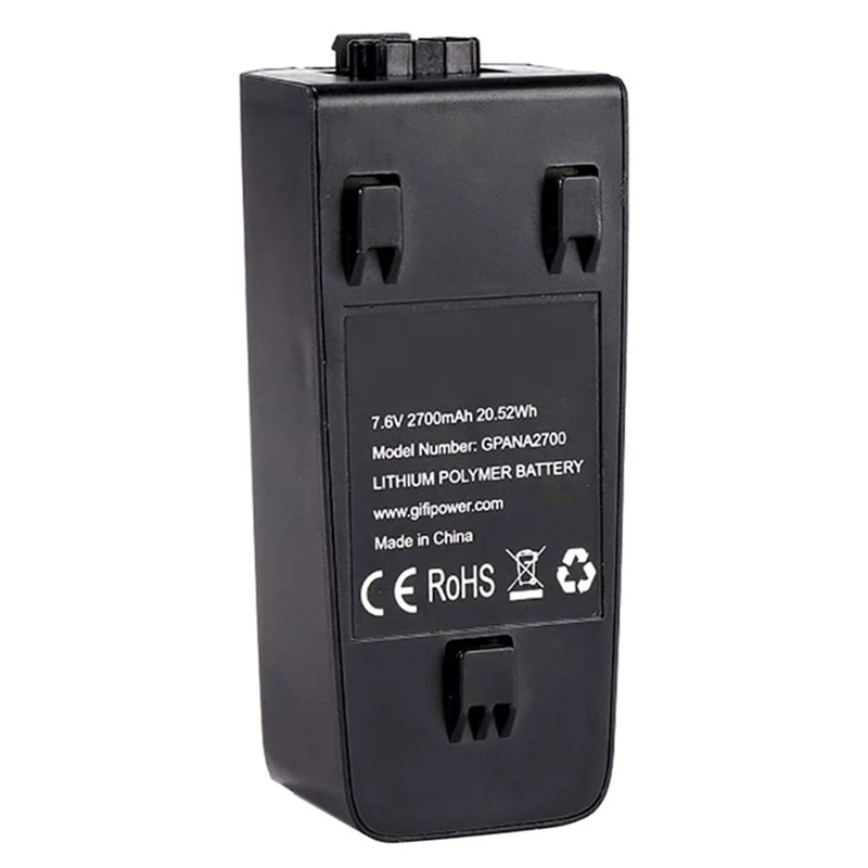 7.6 V 2700 mAh 20.52 Wh Lipo upgrade drone battery for P-Anafi