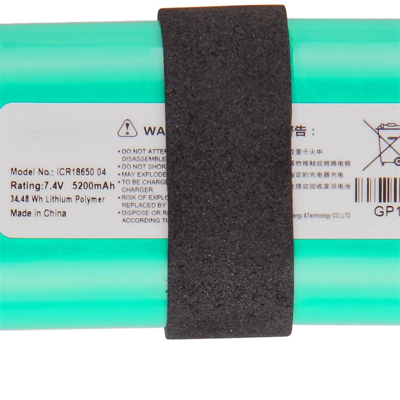 Original battery for bluetooth audio outdoor speaker Replacement battery 5200mAh 38.48 Wh 7.4V + tools