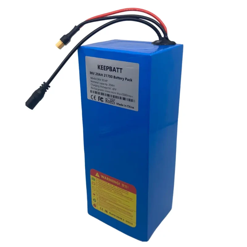 36V 20Ah High-performance battery 10S4P Build-in BMS For Ebike Electric bike e-scooter