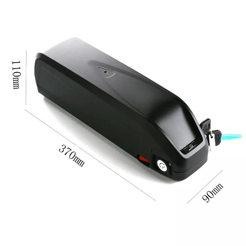 48V 13Ah 624Wh Hailong Ebike Battery Pack 18650 Lithium 1000W E bike Battery With 5V USB Discharge