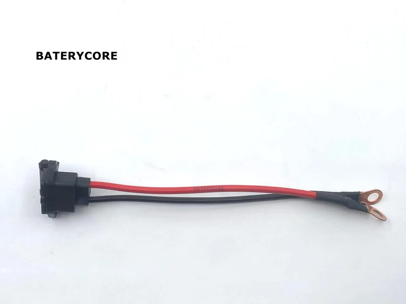 BATERYCORE 2 pieces 4AWG 18-Inch Battery Inverter Cables Set