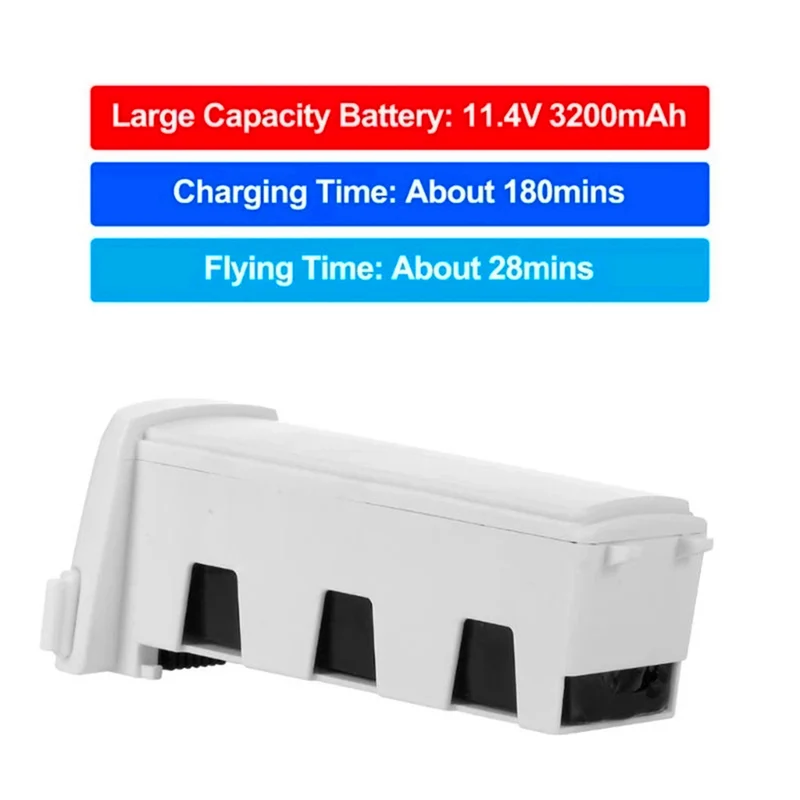 11.4V 3200mAh Lipoly Battery for Hubsan Zino H117S GPS c Intelligent Flight RC Drone Quadcopter