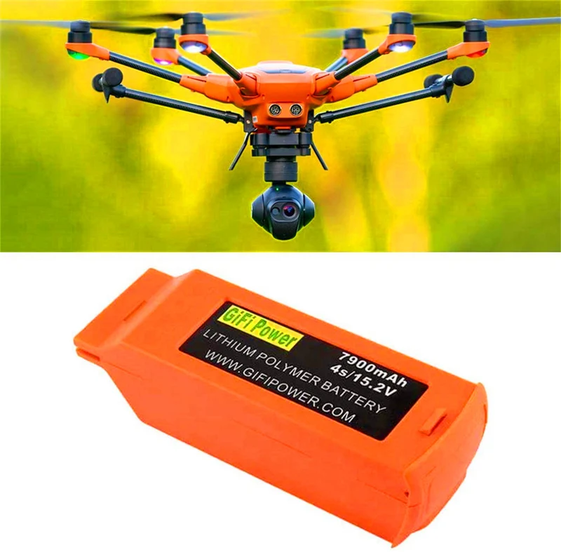 15.2V 7900mAh Lipoly Battery 4S for Yuneec H520 Drone High Capacity