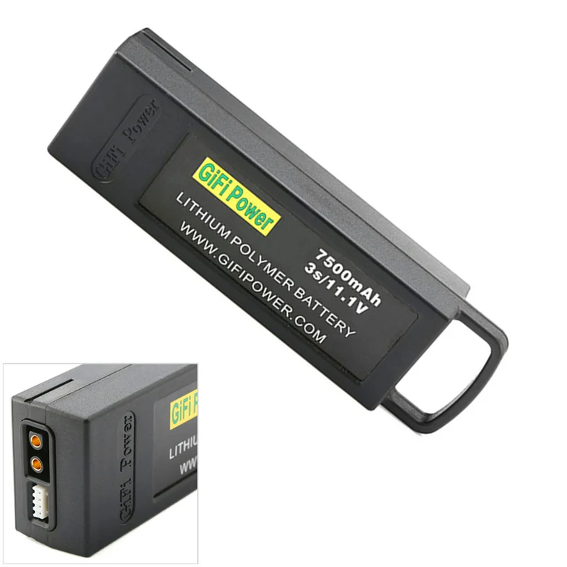 11.1V 7500mAh 3S Flight Lipo Battery For Yuneec Q500 Q500 + 4K typhoon RC Drone
