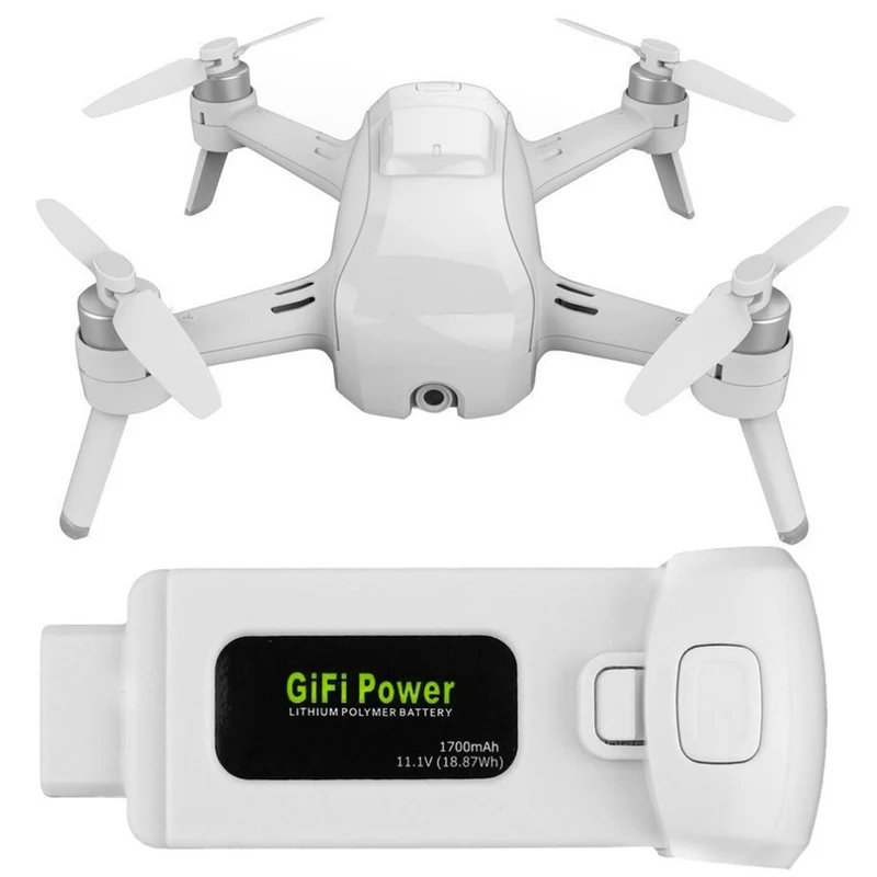 11.1V 1700mAh 18.87 Wh Lipo Battery for Yuneec Breeze Flying Camera Drone