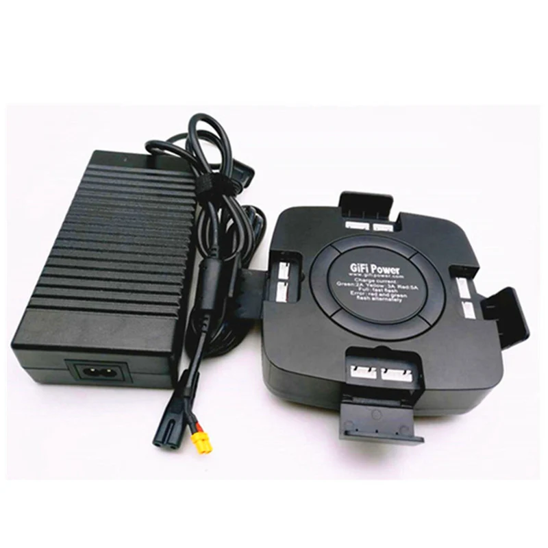 4-in-1 multi-quick charger for Yuneec Typhoon Q500 batteries