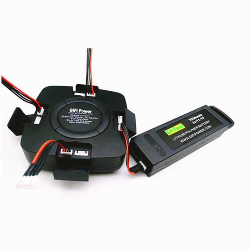 4-in-1 multi-quick charger for Yuneec Typhoon Q500 batteries