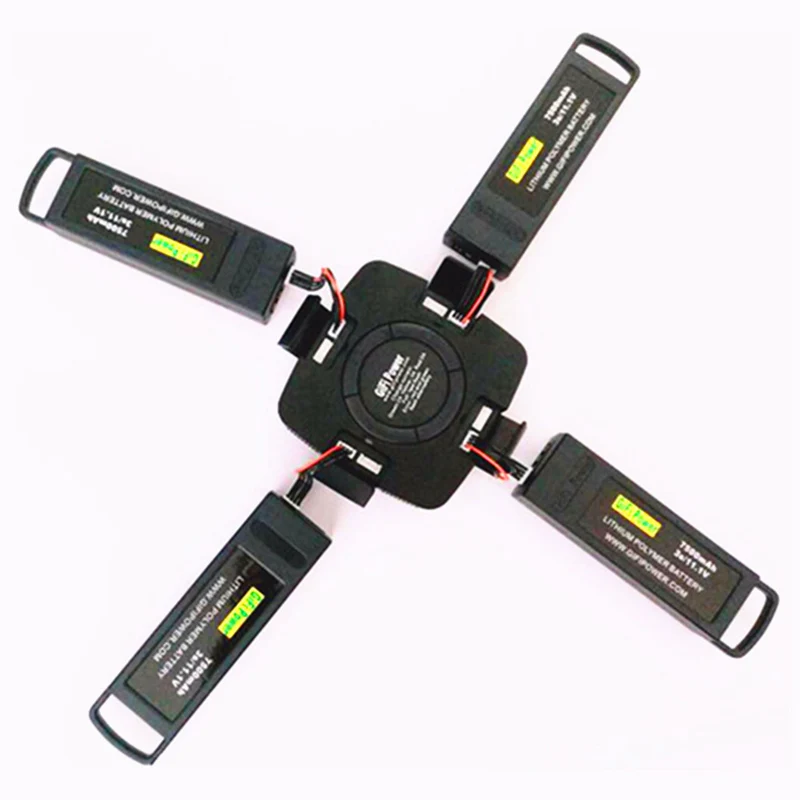 4-in-1 multi-quick charger for Yuneec Typhoon Q500 batteries