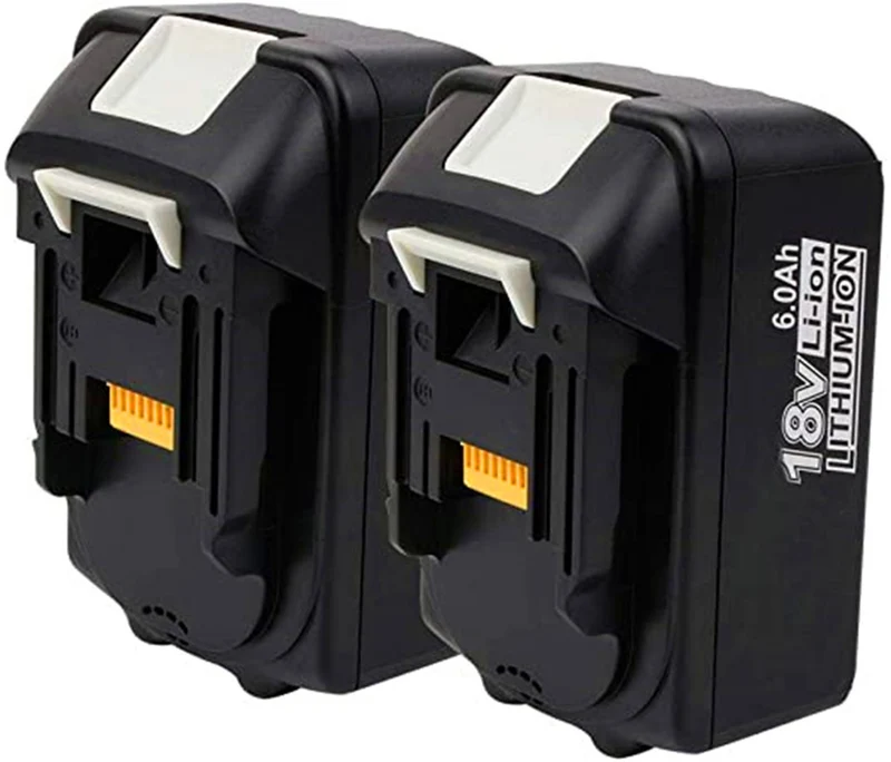 4 pieces BL1860 18V 6.0Ah Li-ion battery for Makita BL1850B BL1850 BL1860B BL1840