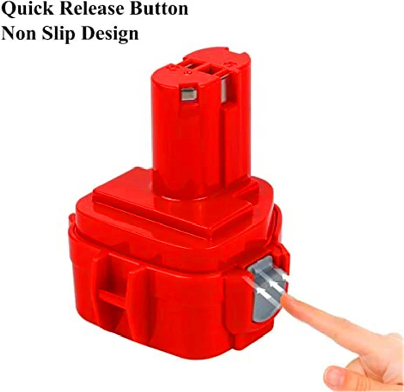 2 pieces 12V 3.0Ah Ni-Mh battery for Makita battery 1220 1222 PA12 1233S 1235B 1235F