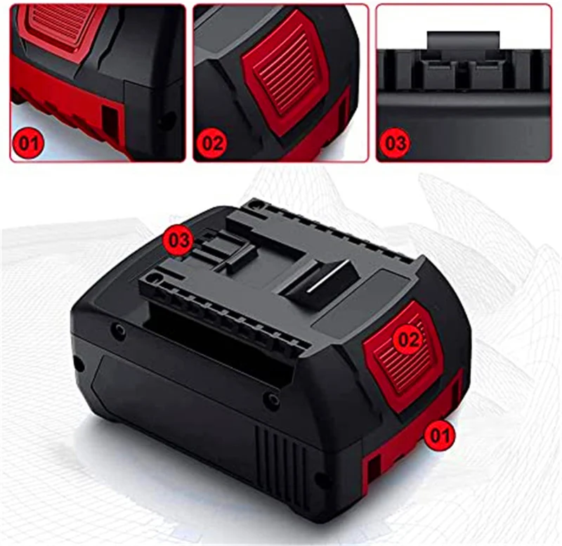 18V 5.0Ah battery for BAT609, BAT619G, BAT619, BAT609G, BAT618