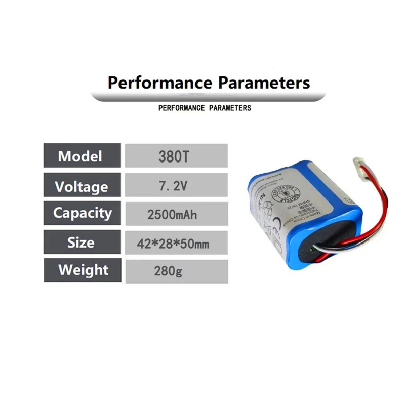 7.2 V 2500mAh Ni-MH battery for iRobot Roomba Braava 380 380T Mint 5200c