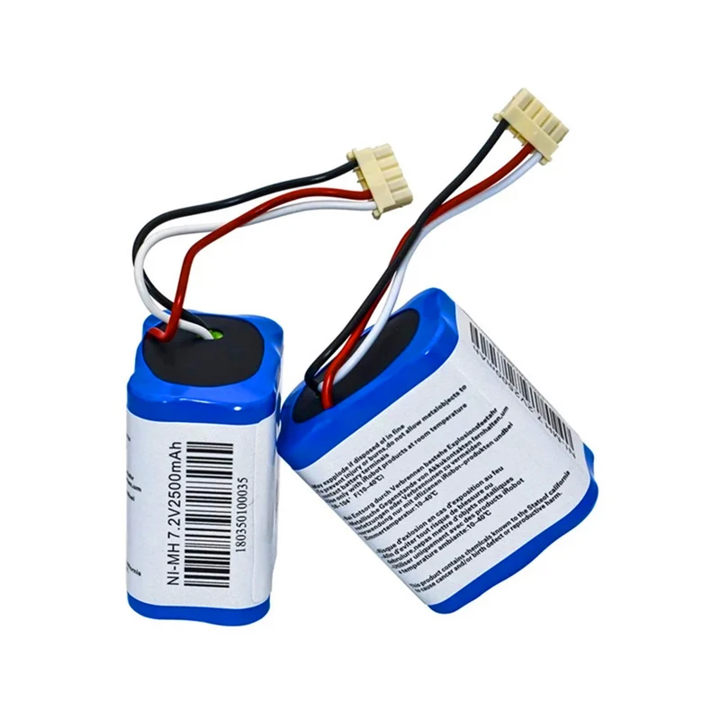 7.2 V 2500mAh Ni-MH battery for iRobot Roomba Braava 380 380T Mint 5200c