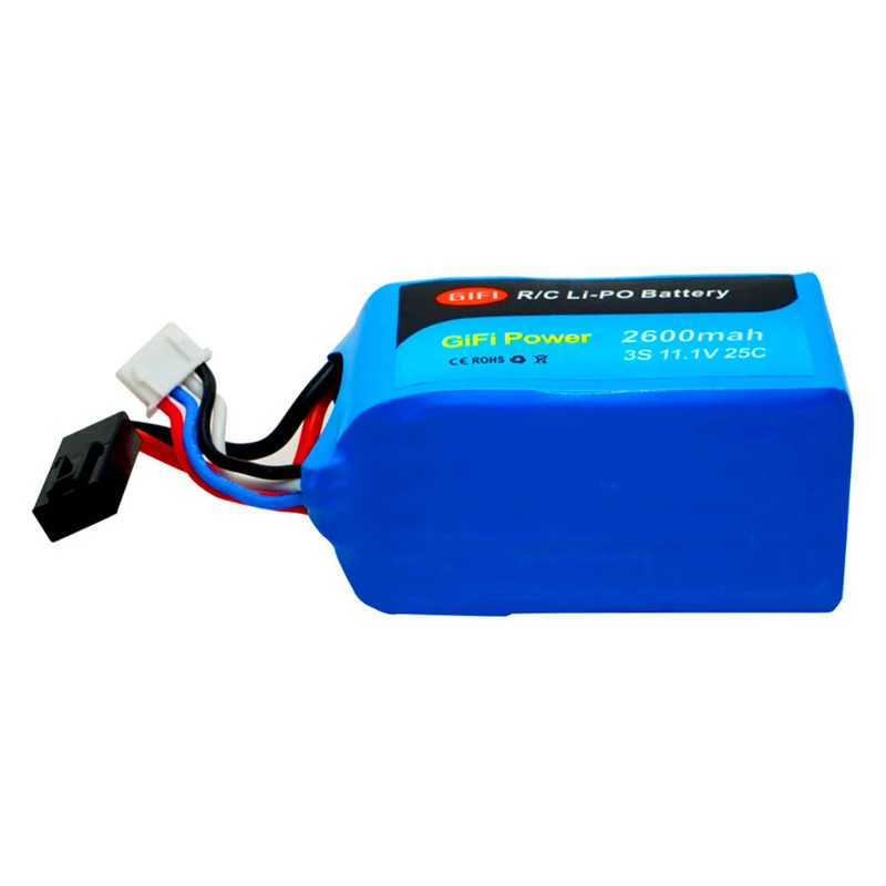 11.1V 2600mAh 20C LiPo battery dual connector for Parrot AR.Drone 2.0 quadcopter
