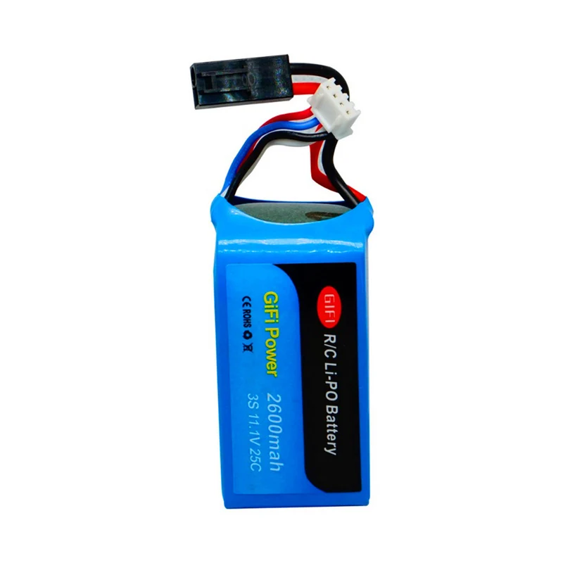 11.1V 2600mAh 20C LiPo battery dual connector for Parrot AR.Drone 2.0 quadcopter