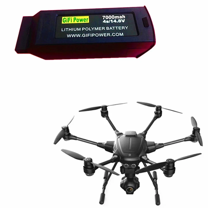 14.8V 7000mAh 4S lithium polymer RC battery for Yuneec YUNEEC TYPHOON H RC quadcopter