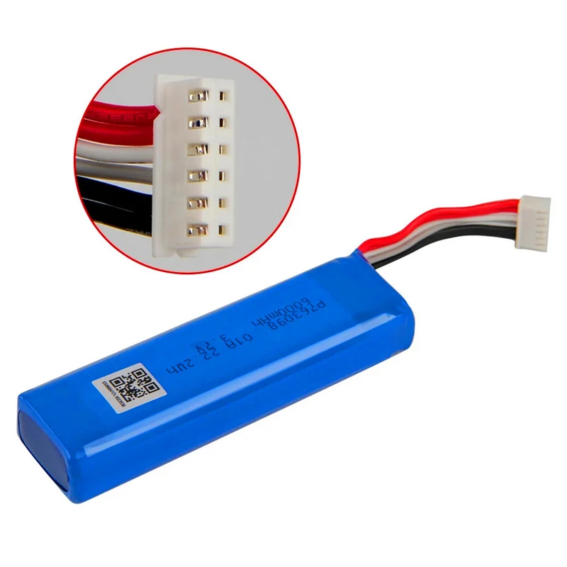 3.7V 6000mAh battery P763098 01A for JBL Link20 speakers