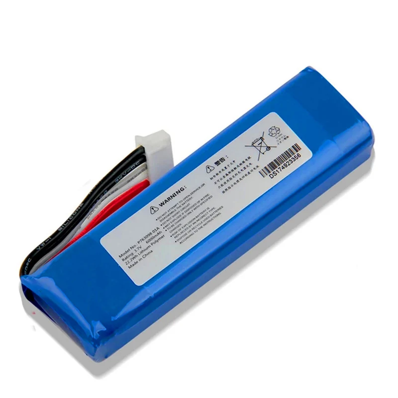 3.7V 6000mAh battery P763098 01A for JBL Link20 speakers