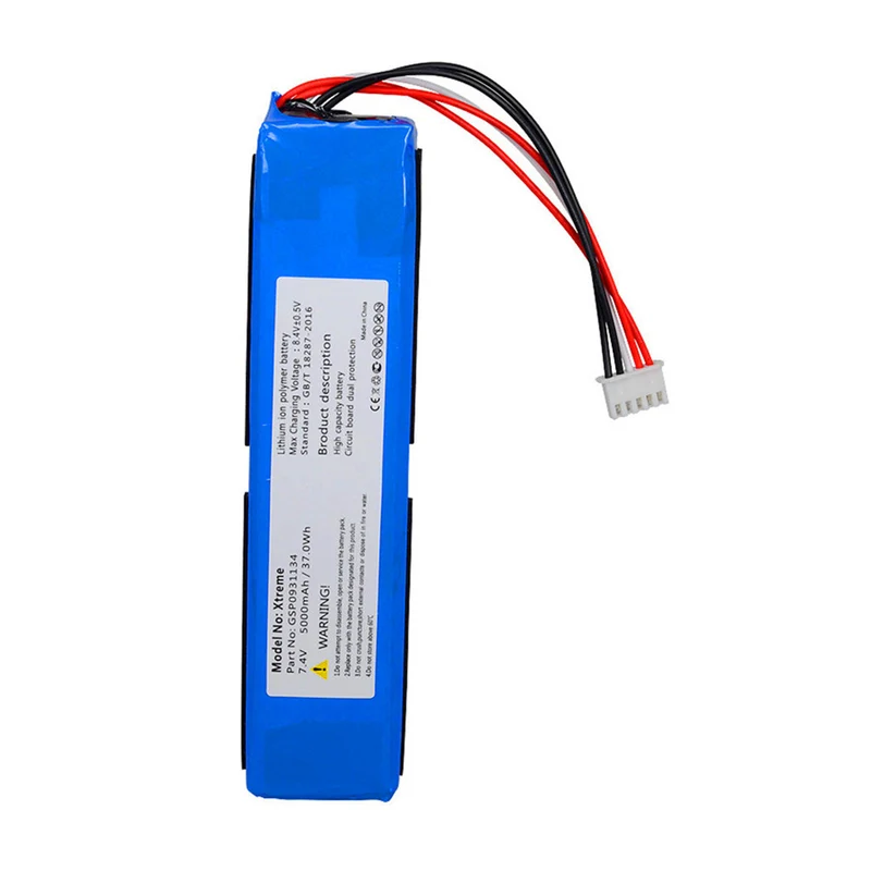 7.4V 5000mAh Bluetooth audio battery for JBL Xtreme GSP0931134